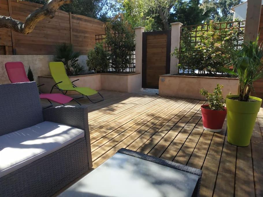 Apartamento Studio Jacuzzi Prive A 8 Min A Pied De La Plage La Ciotat Exterior foto